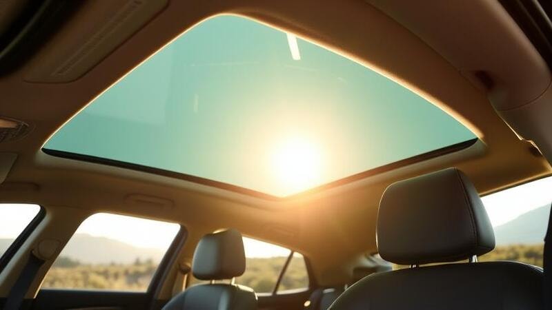 Panoramic Sunroof View