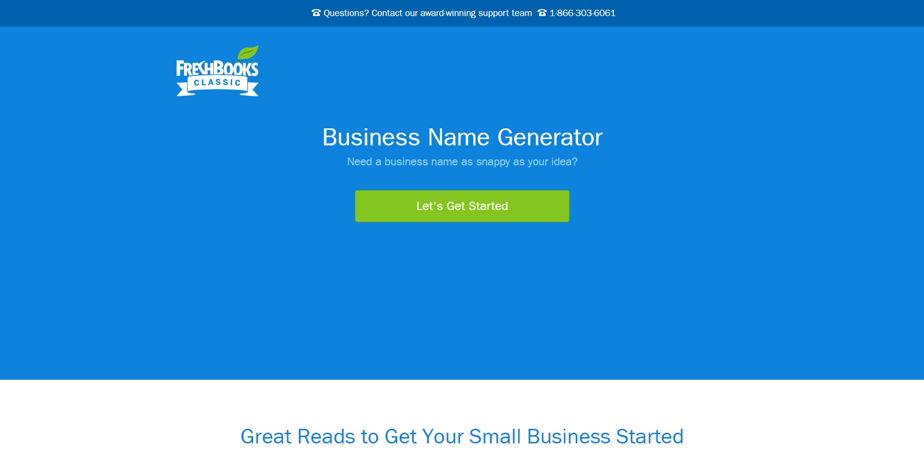 FreshBooks Domain Name Generator