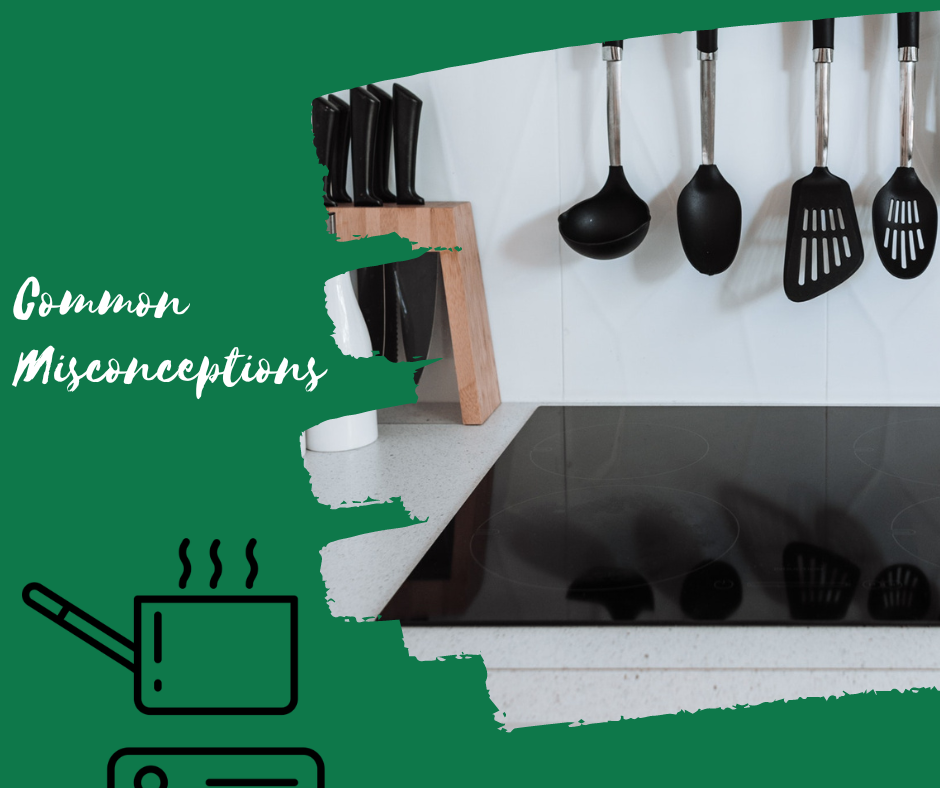 common misconceptions, induction cookware