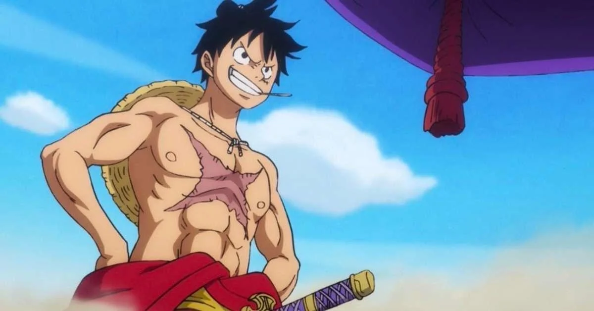 Luffy Appearance after timeskip