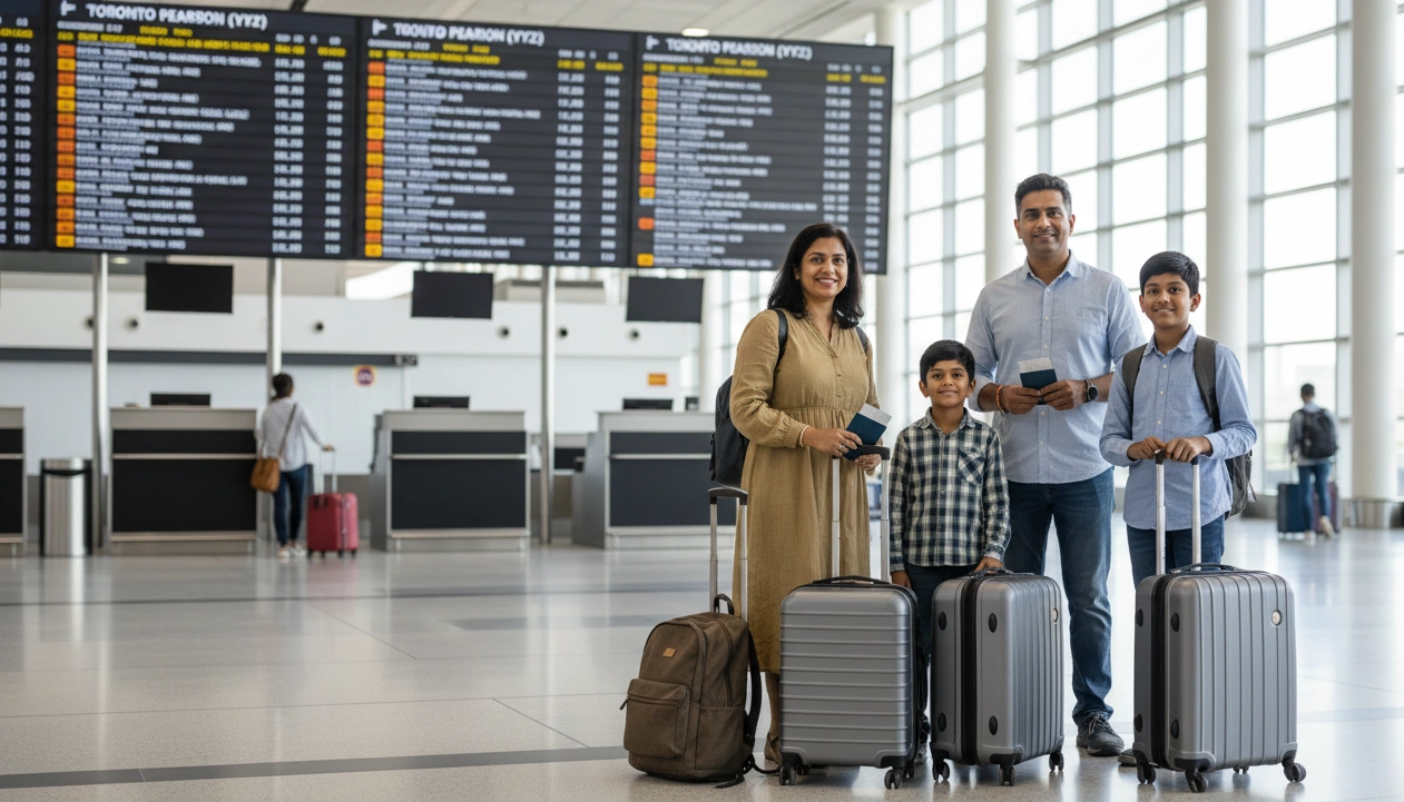 Dummy ticket supporting key visa decision factors for Canada