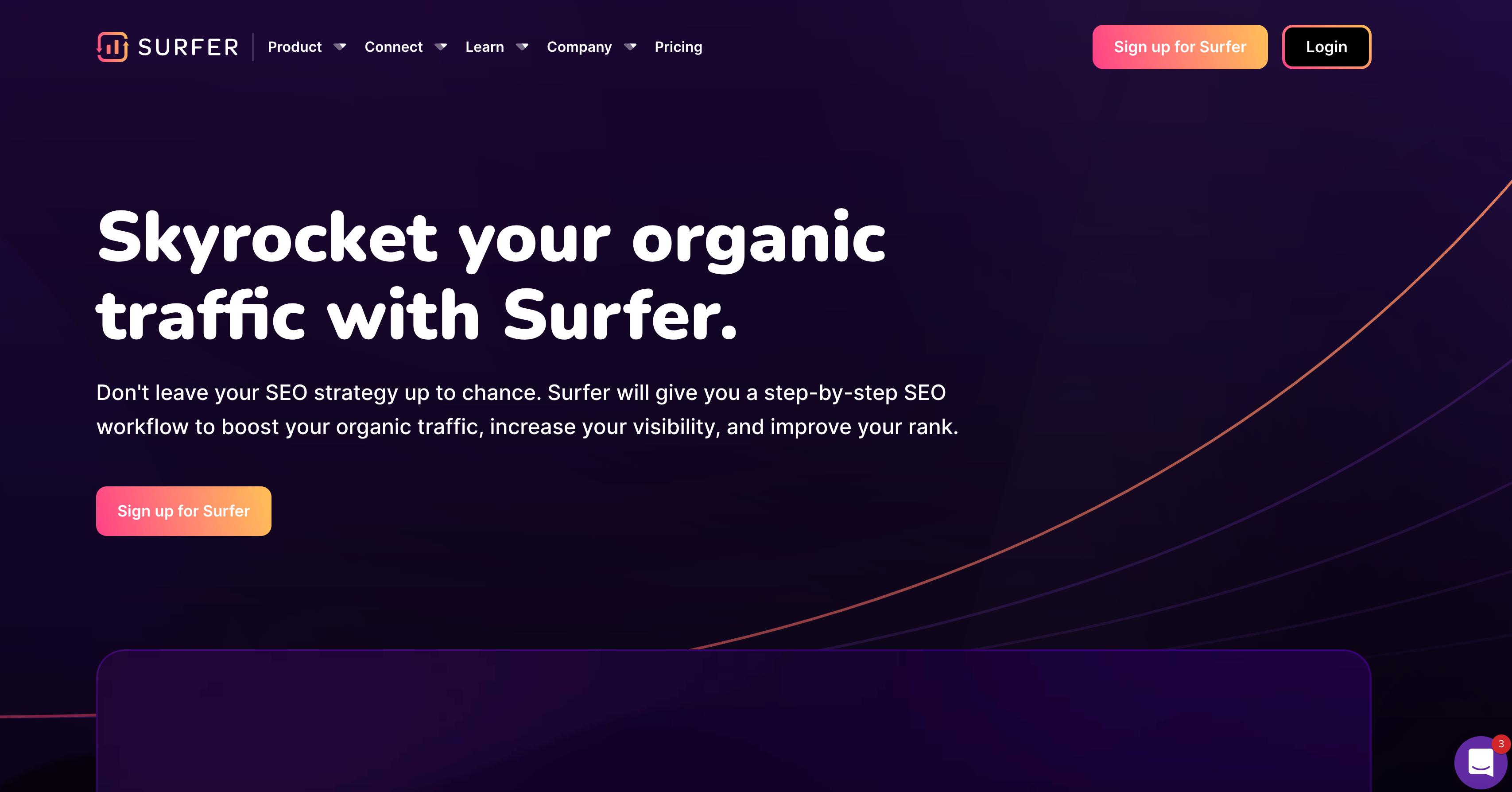 Surfer SEO for optimisation content for web