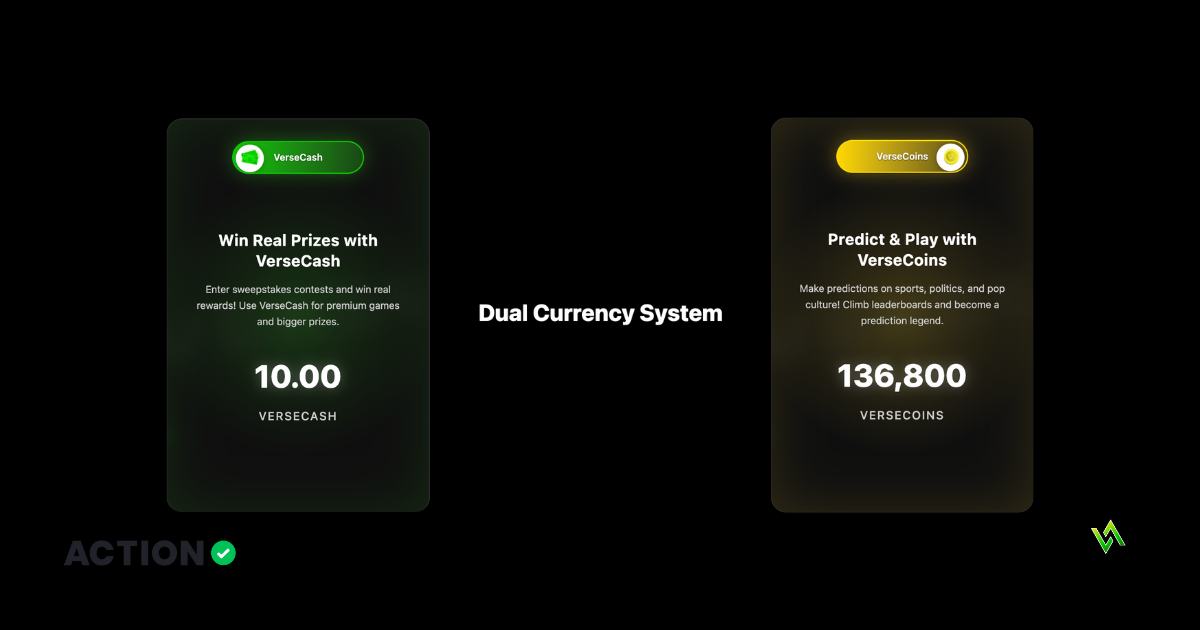 Verse Cash vs Verse Coins