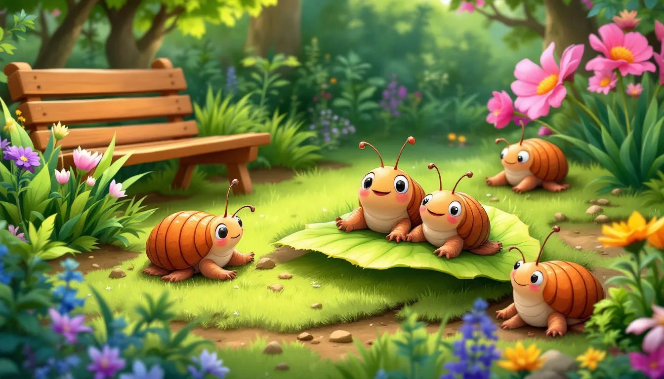 Woodlice interacting with their ecosystem, highlighting their importance.