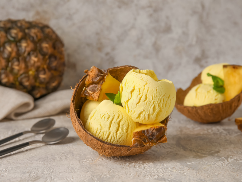 Pina Colada Ice Cream