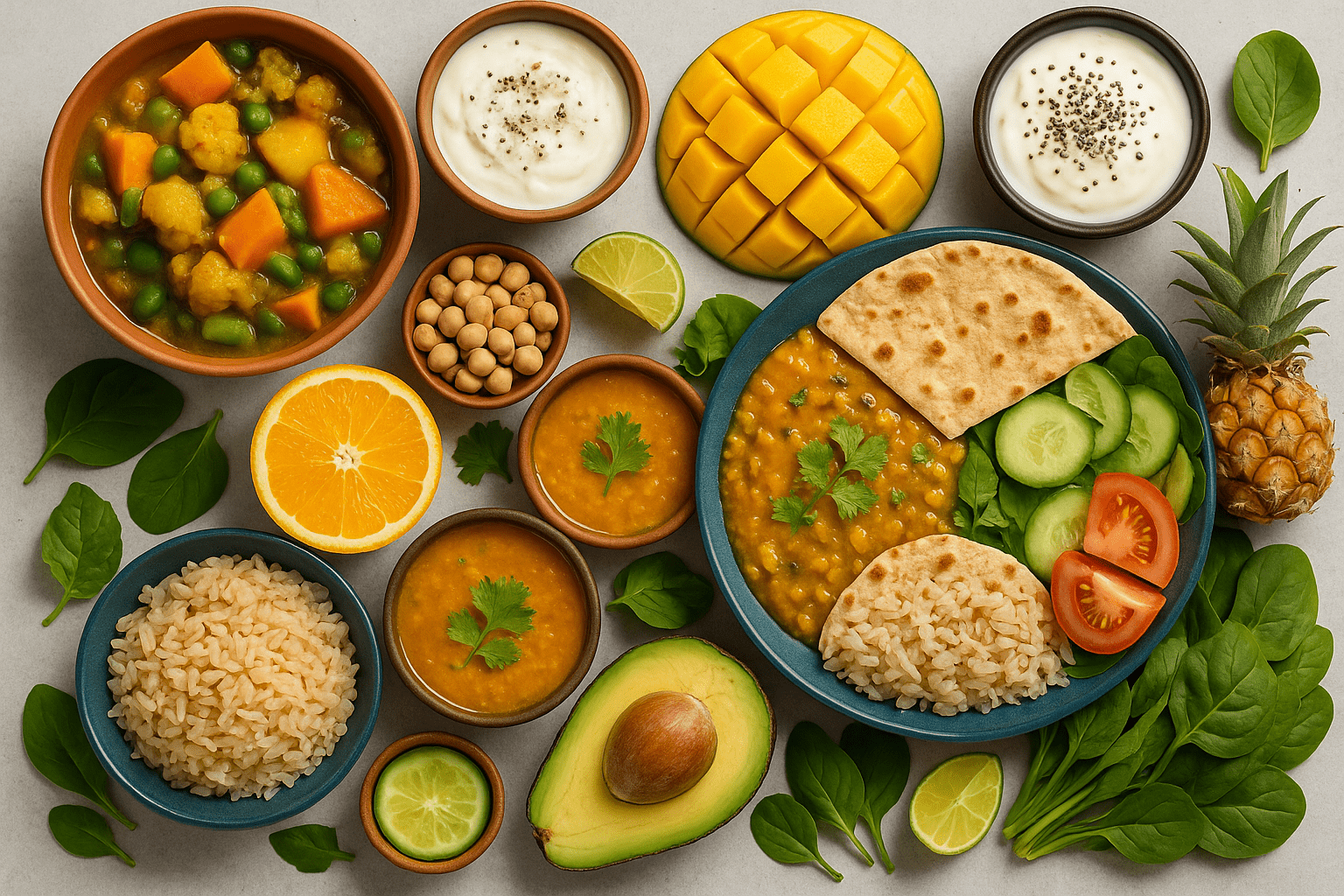 How Healthy Foods in an Indian Weight Loss Diet Cut Extra Calories