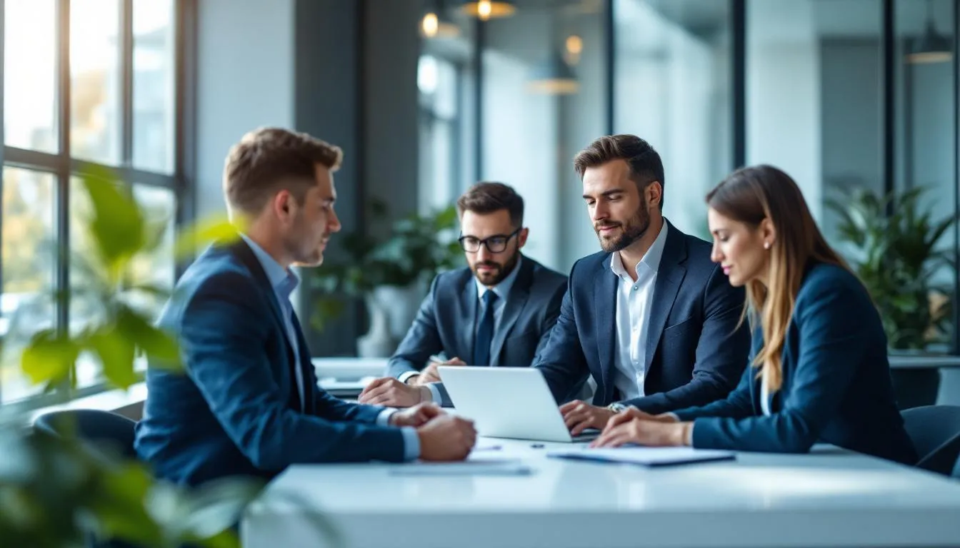 A dedicated team of legal professionals working on workers compensation cases.