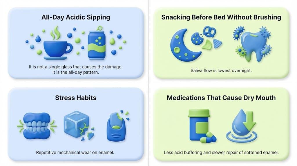 Everyday Habits That Quietly Make Your Teeth More Sensitive
