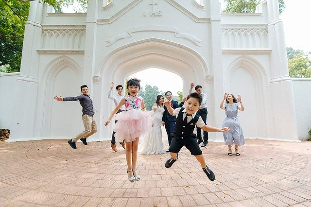 wedding, love, happy