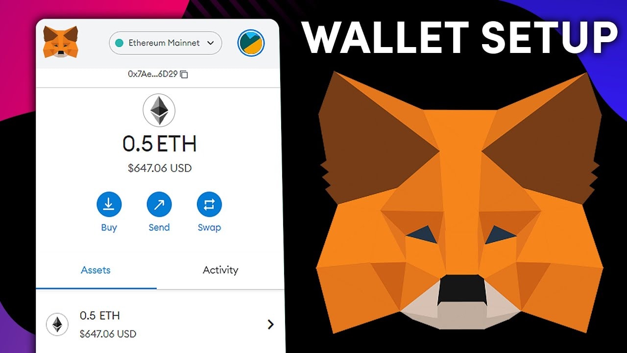 محفظة MetaMask تعرض سعر الإثريوم