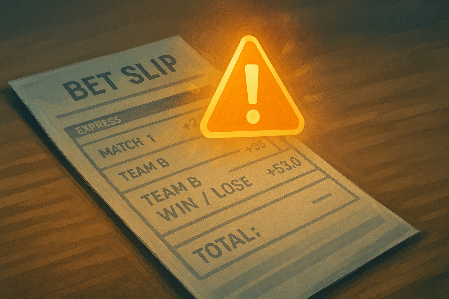 A semi-realistic digital illustration shows a confused young bettor surrounded by flashing betting icons and warning signs, representing beginner regrets and how InsightsBet offers safety tips, tool hindsight, and data-driven guidance to avoid common betting mistakes.