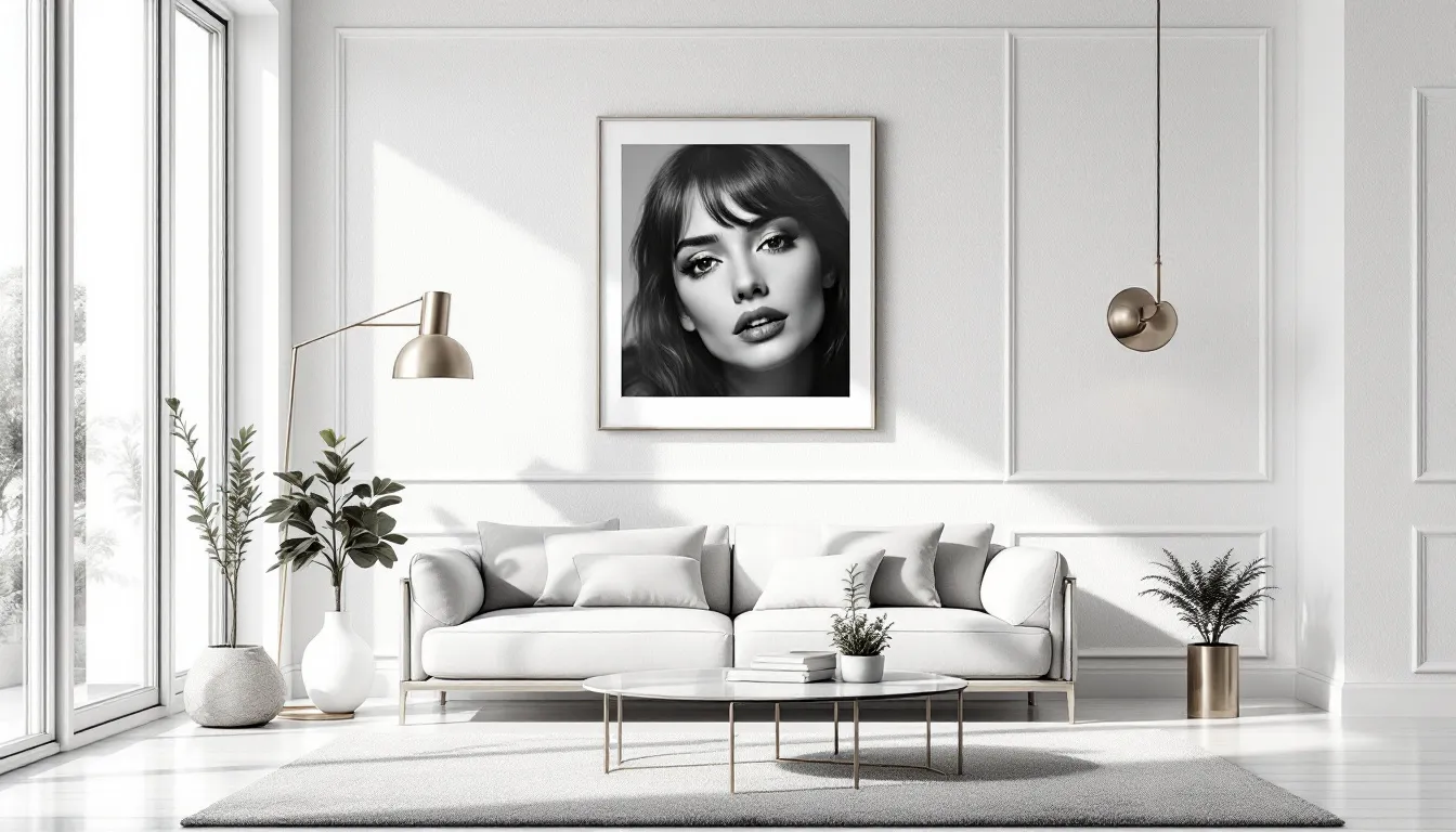 A beautifully arranged living space with statement furniture and decorative accessories that add personal touches.