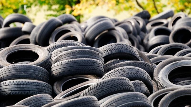 Car tires are made from durable rubber compounds to enhance their overall quality