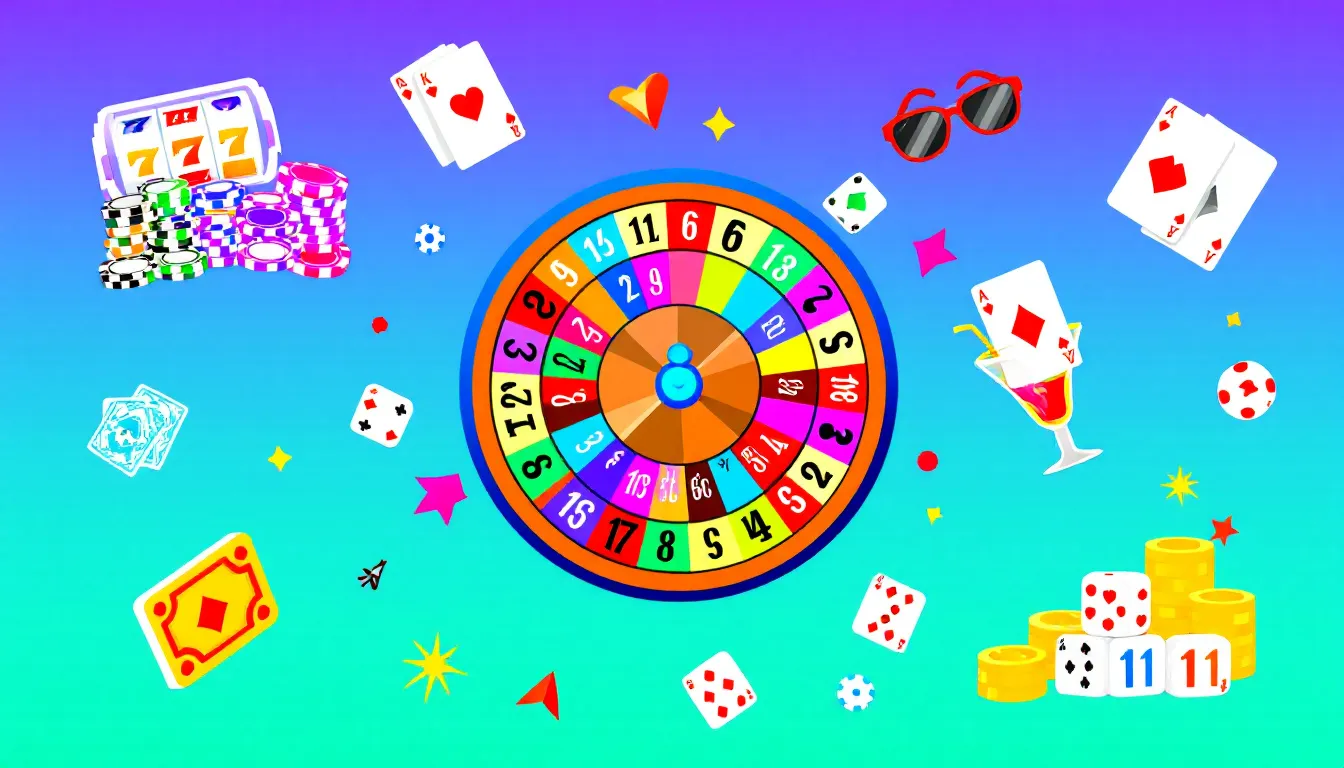 Varietà di giochi disponibili nei casinò online.