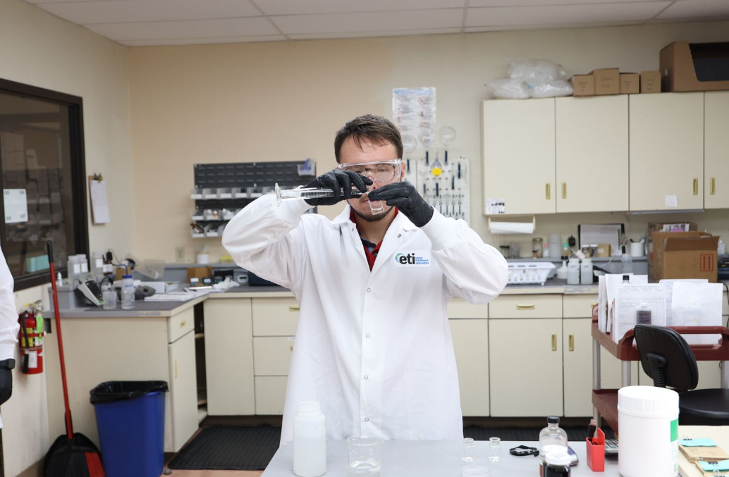 ETI laboratory testing supports cooling tower treatment programs through formulation expertise and application-specific evaluation.