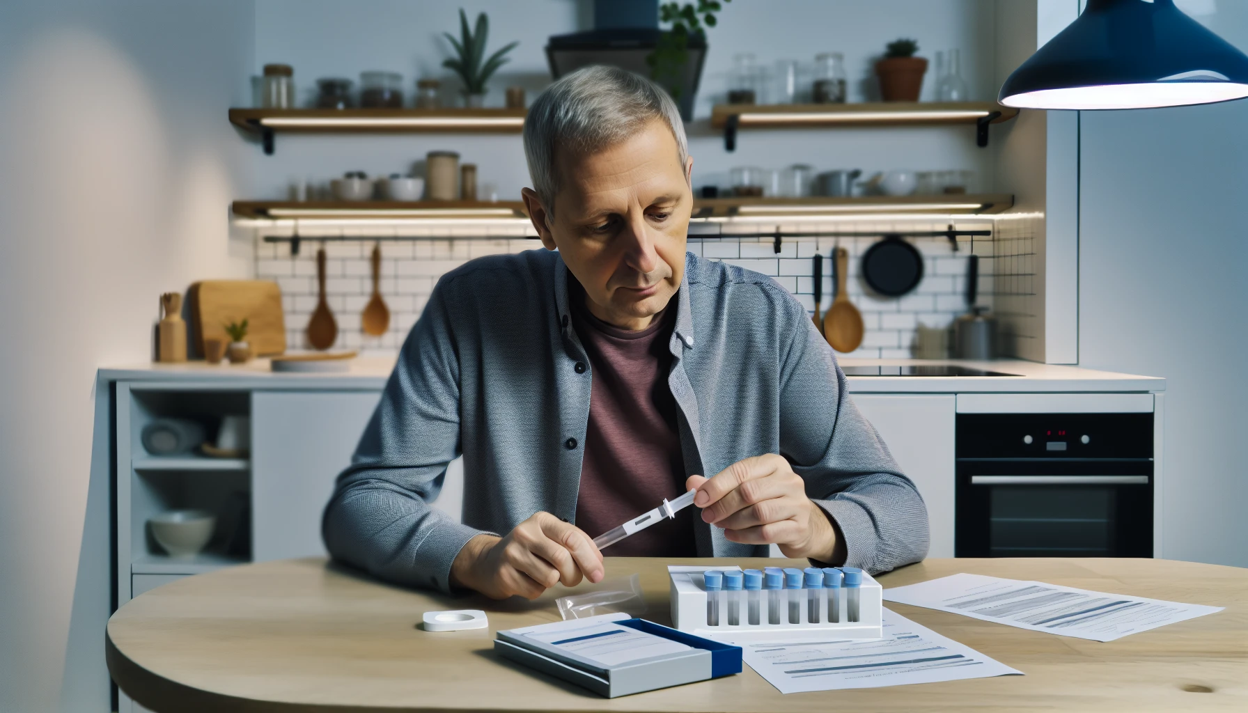 Photo of a person using a FIT kit