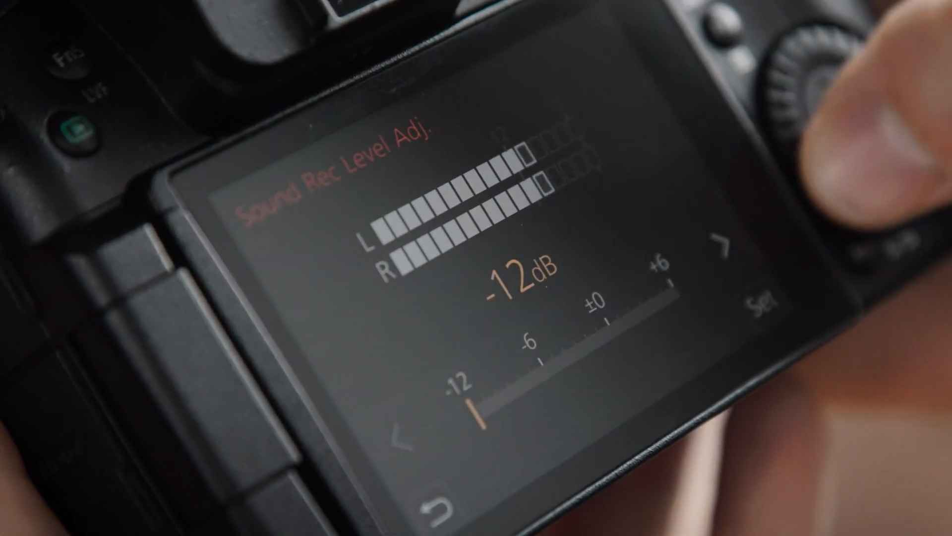 setting recording levels to zero
