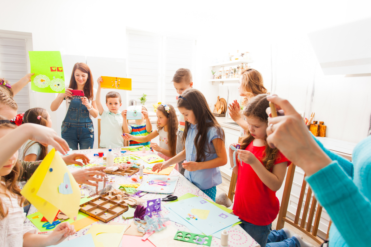 A collection of creative activities to beat boredom for girls.