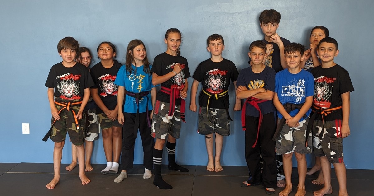 while other kids will take up team sports, you can guarantee your child's own safety by having them learn self defense. they'll gain situational awareness during self defense scenarios and increase their fitness levels from getting a great workout!