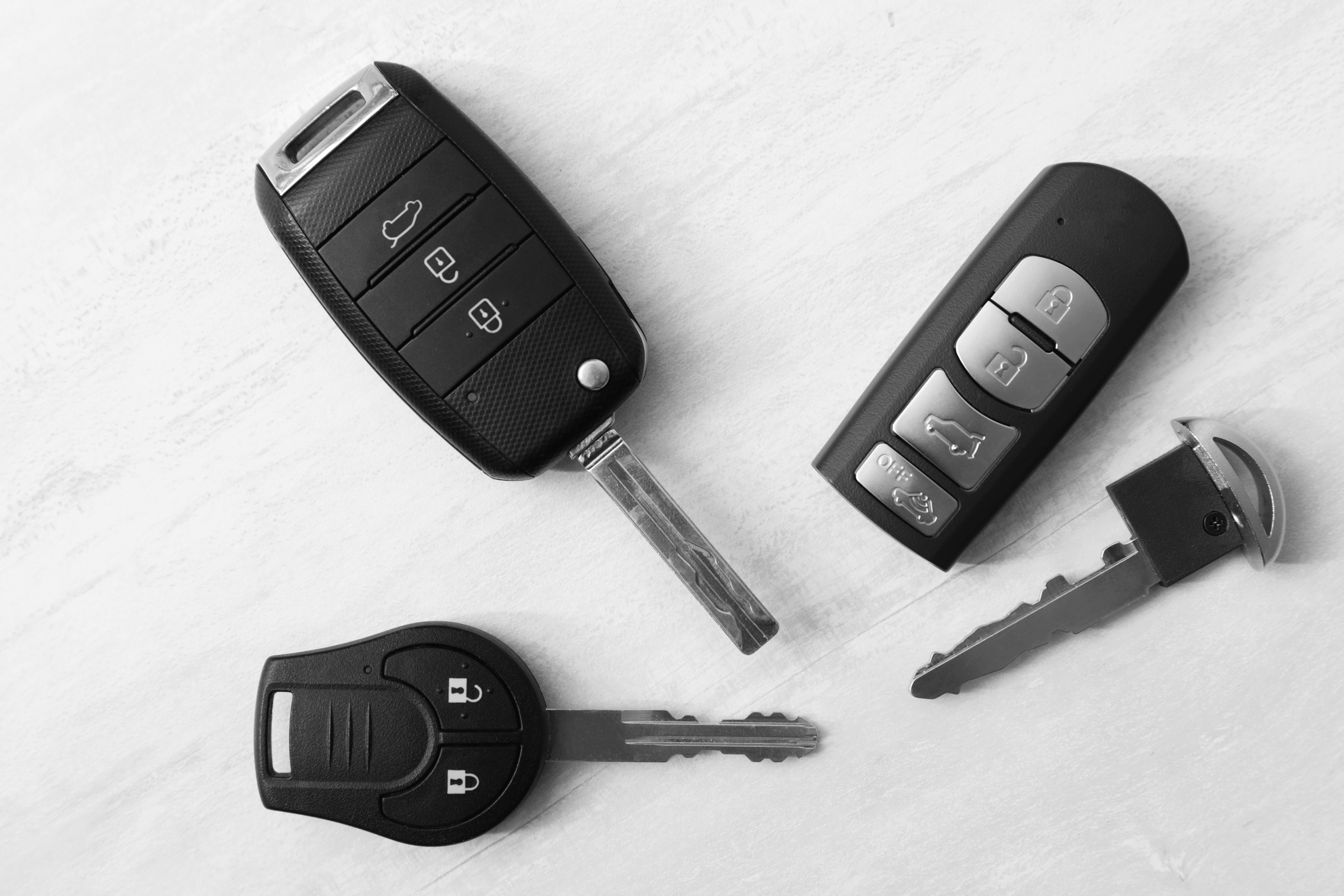 Replace traditional keys with the new car key