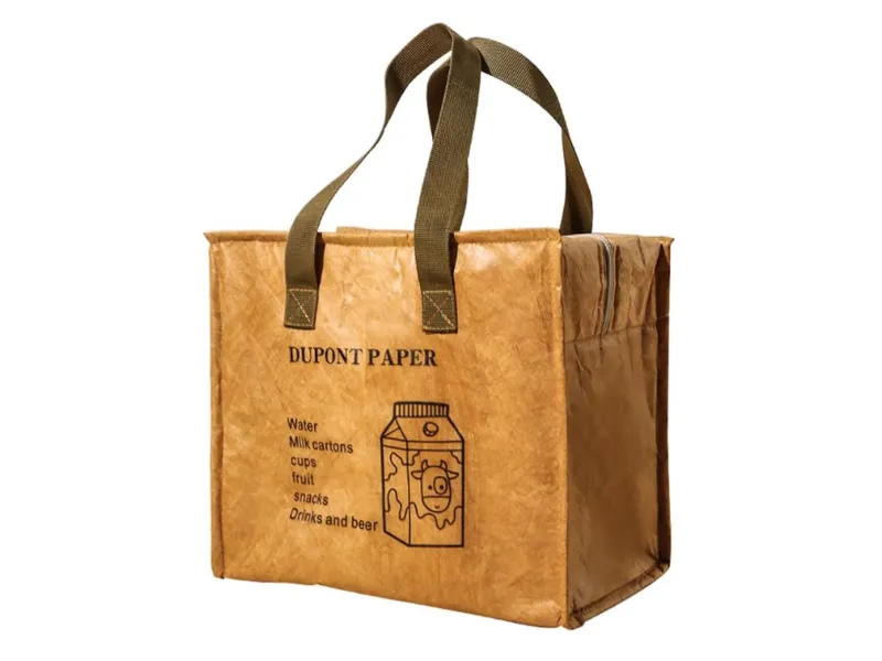 An illustration of a Tyvek tote bag.