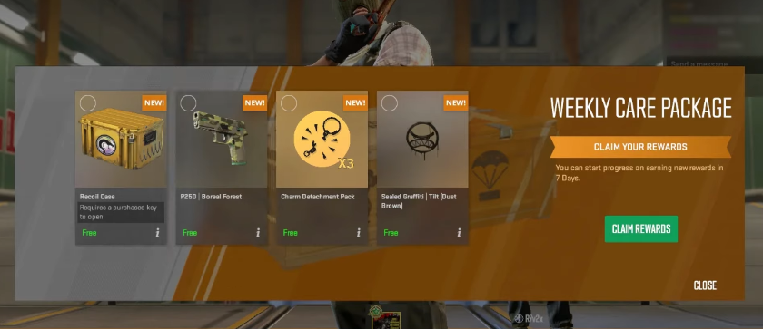 weekly care package