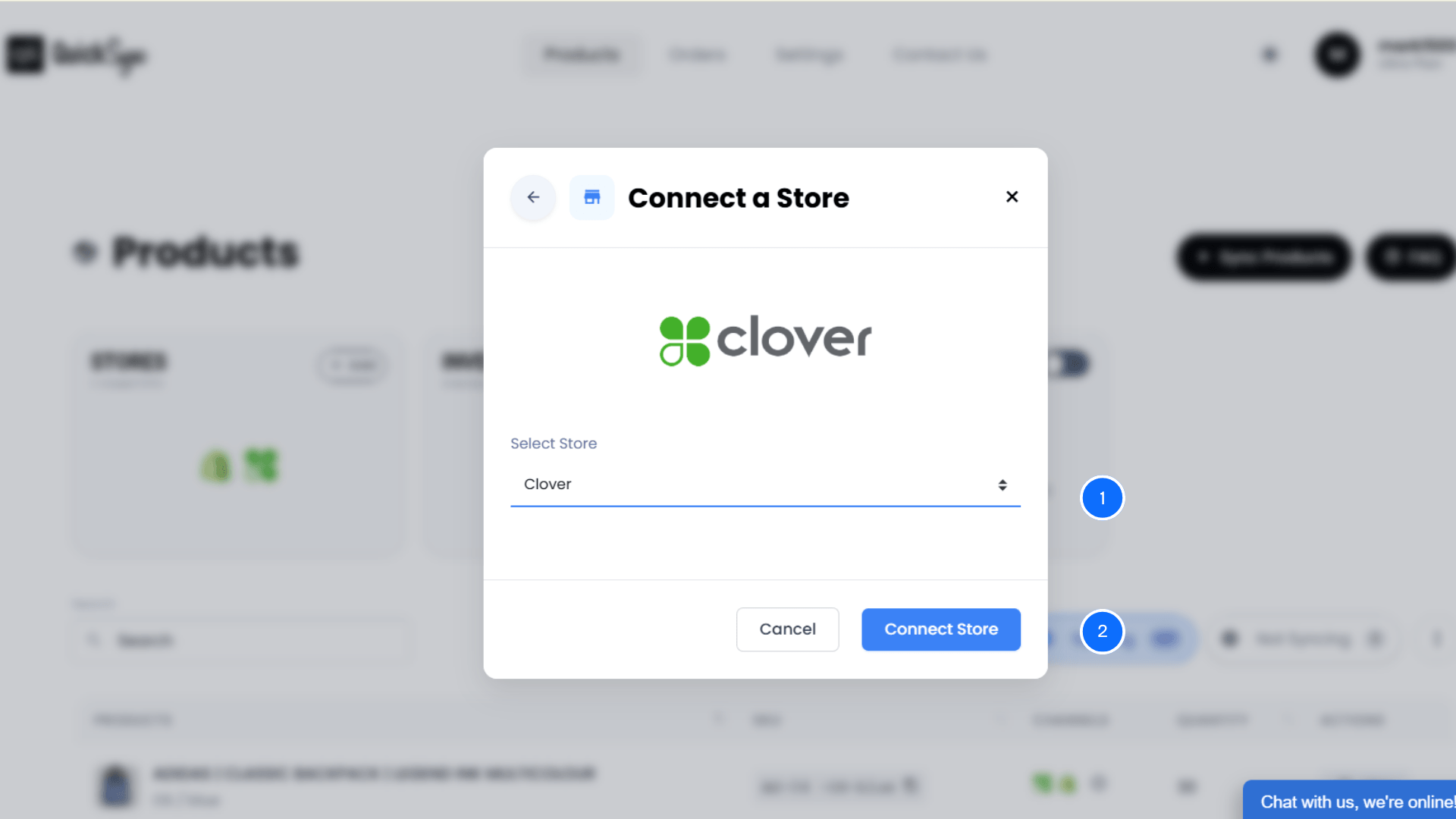 Does Clover integrate with Quickbooks