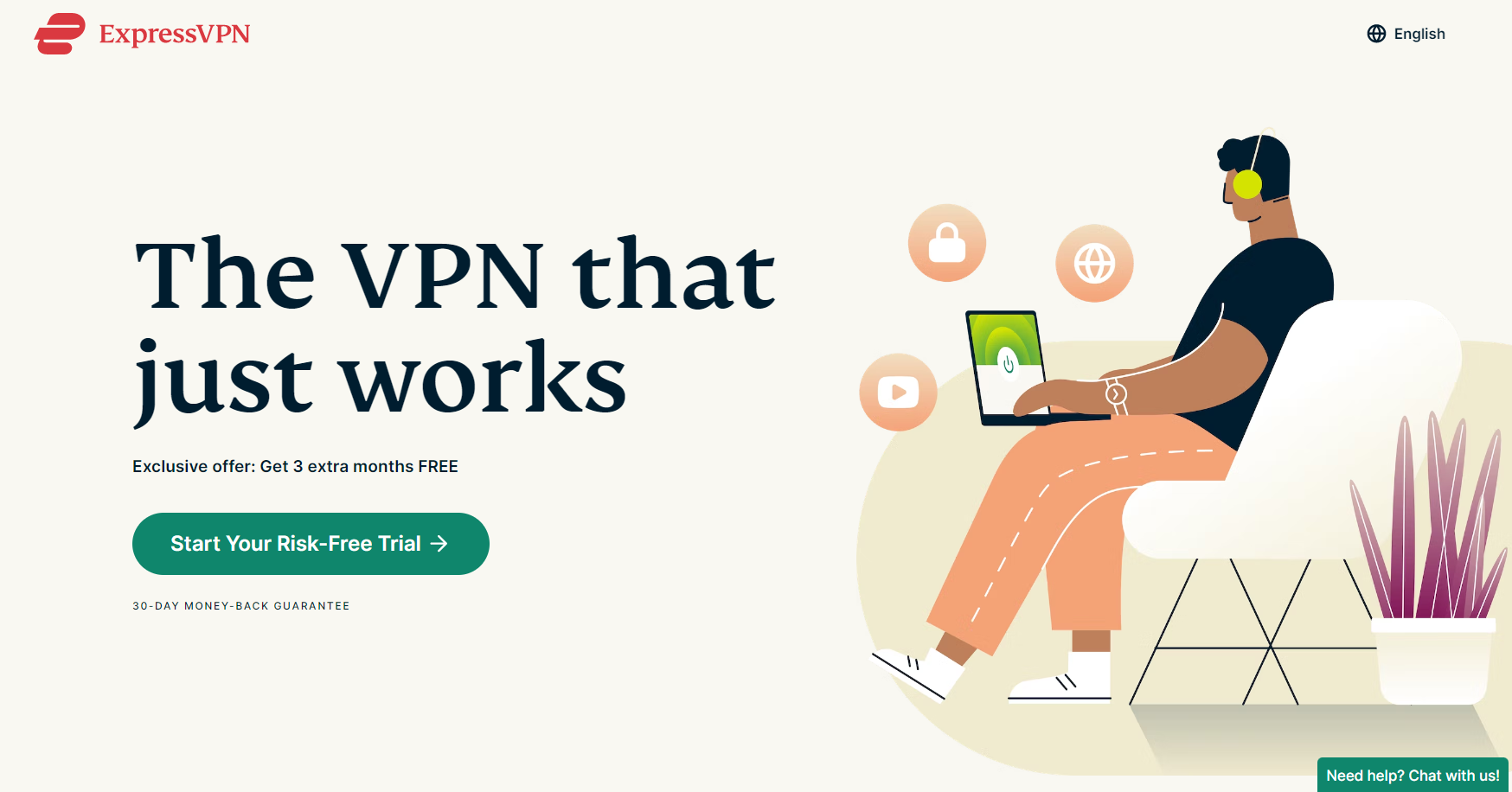 ExpressVPN Homepage