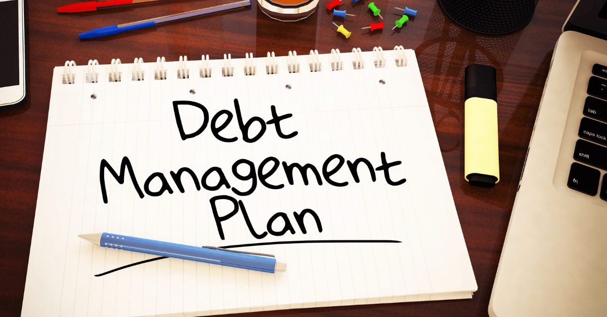 Illustration of a debt management plan 