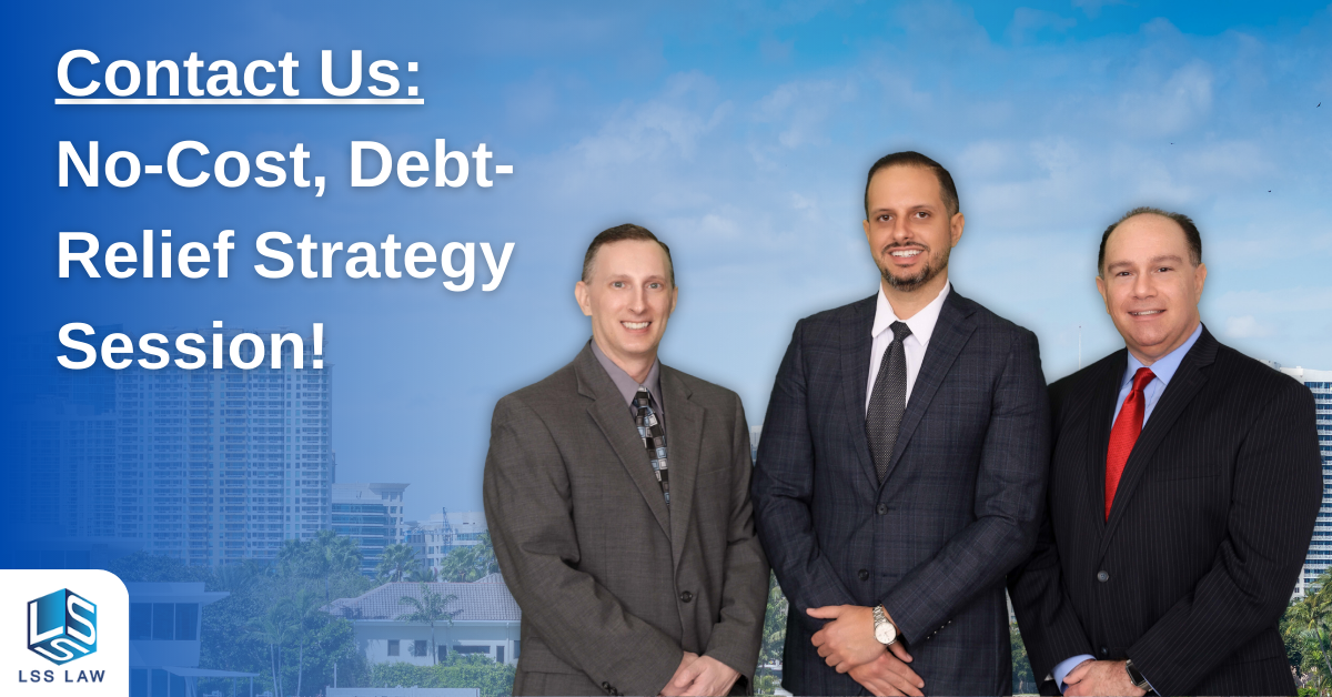 Schedule A No-Cost Bankruptcy Strategy Session With LSS Law.