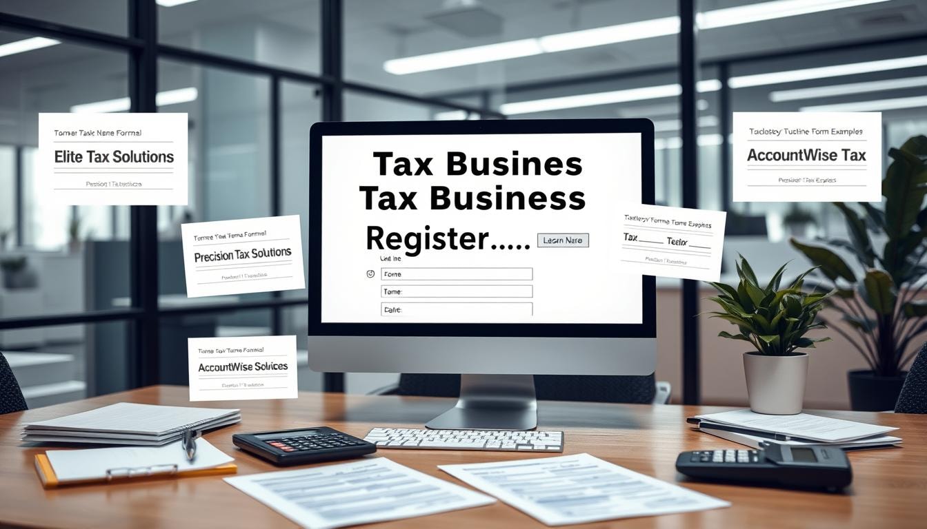 tax business name registration