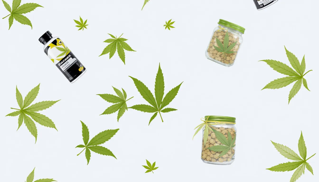 A selection of quality THCa flower displayed at a local dispensary.