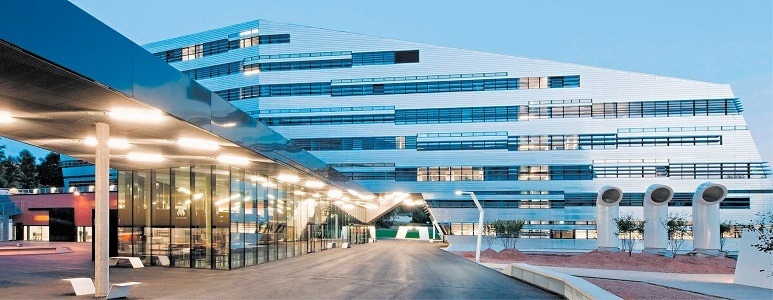 Exterior of the Johannes Kepler University Linz