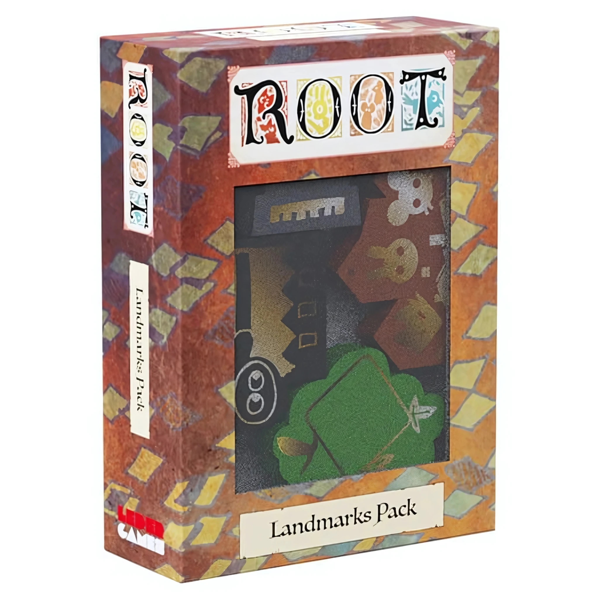 A picture of the Landmarks Pack for the Root game.