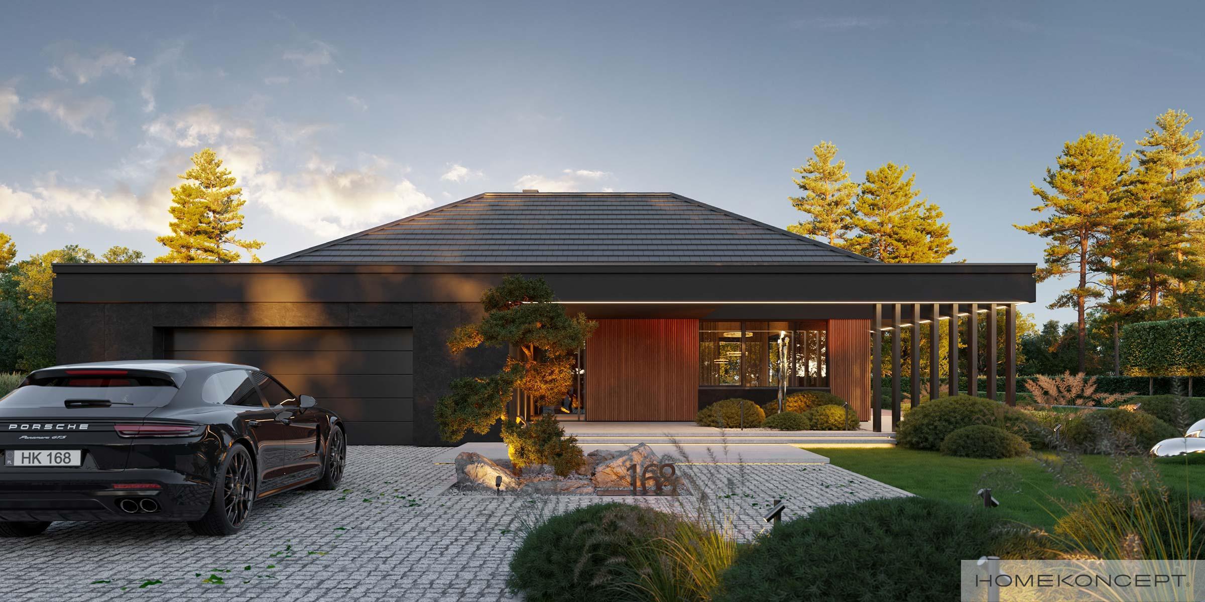 Projekty domów 200 m² - HOMEKONCEPT 168.