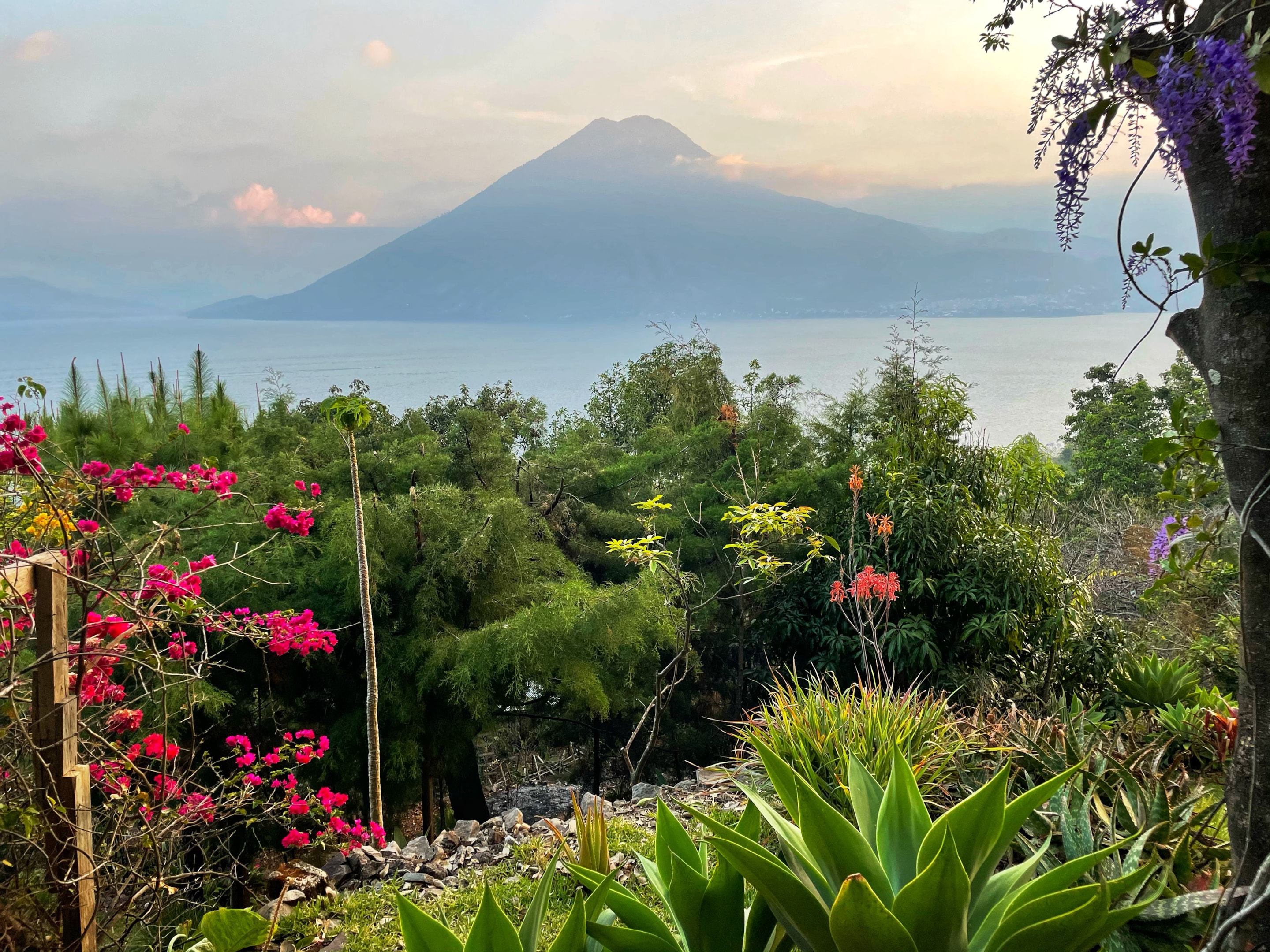 Sunset at Lake Atitlan, Guatemala