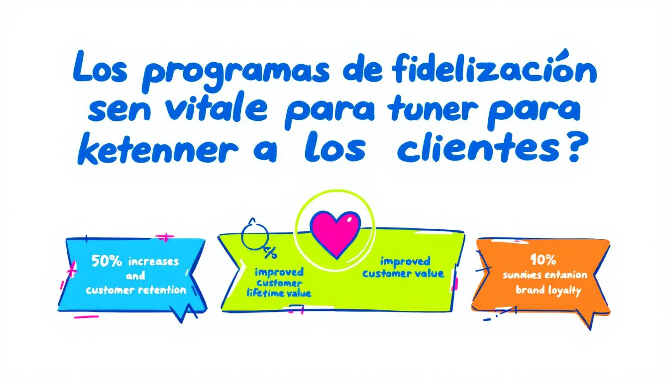 Los programas de fidelización son vitales para mantener a los clientes.