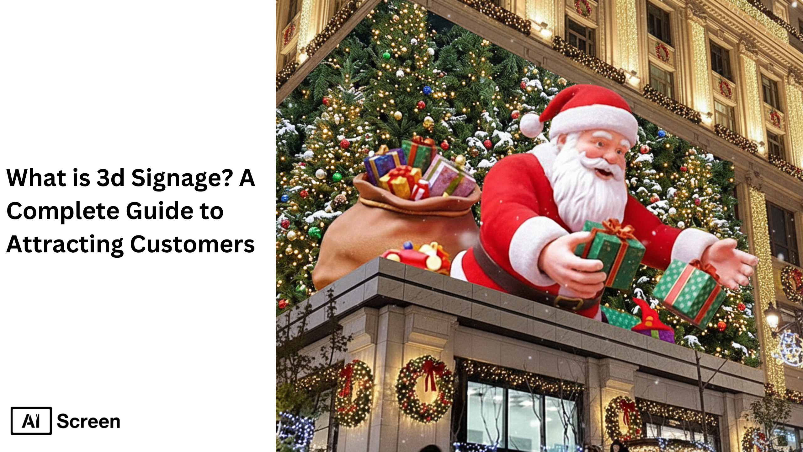 What is 3d Signage? 1 3d signage display for business