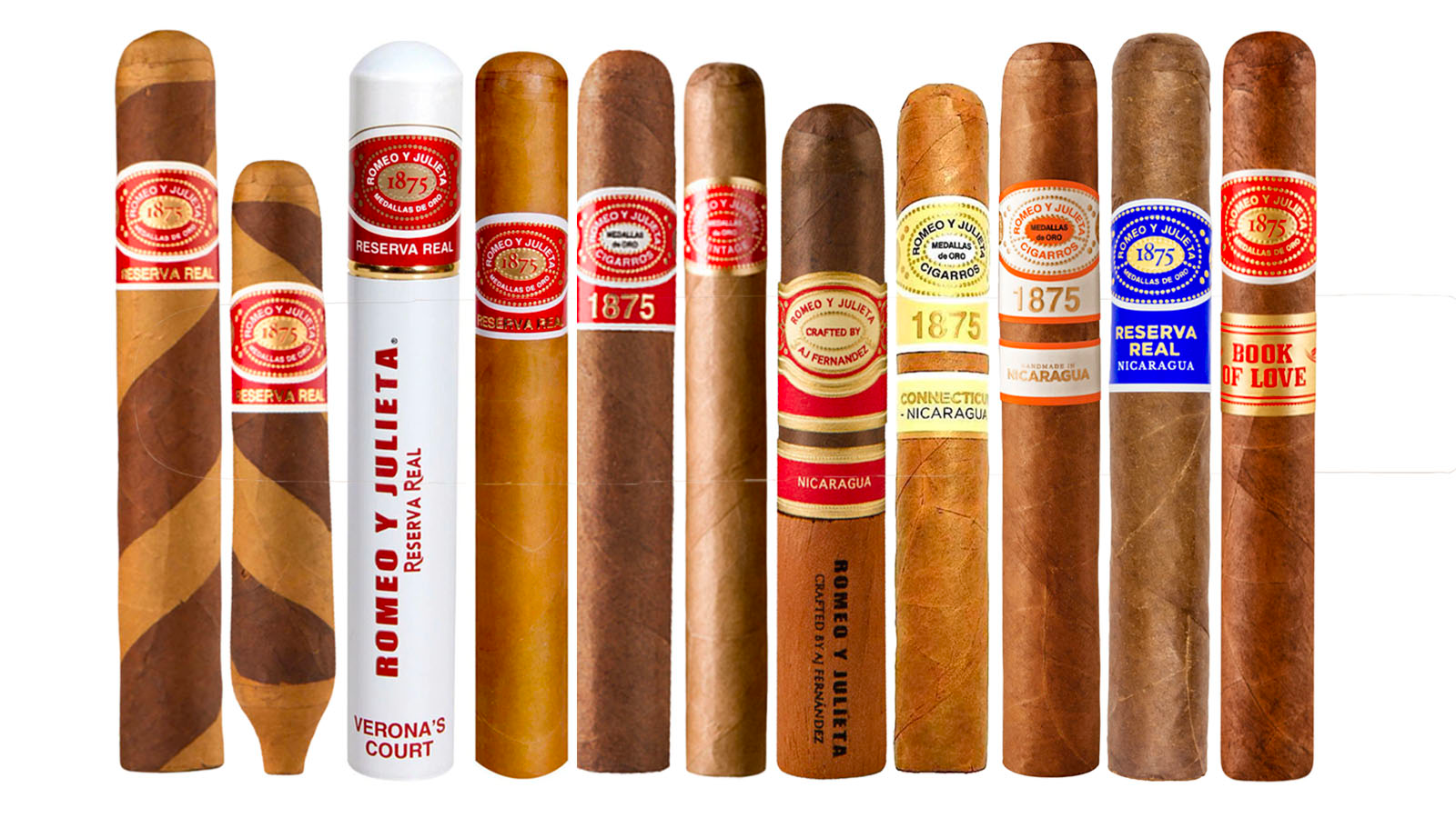 A selection of Non-Cuban Romeo y Julieta Cigars