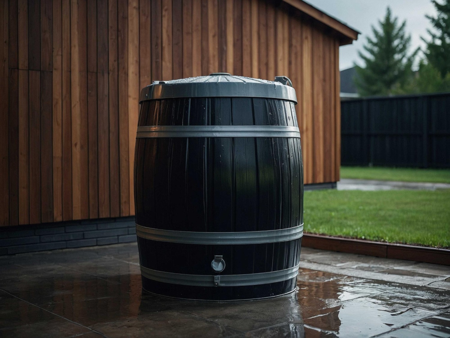 Zbiornik do zbierania wody deszczowej
