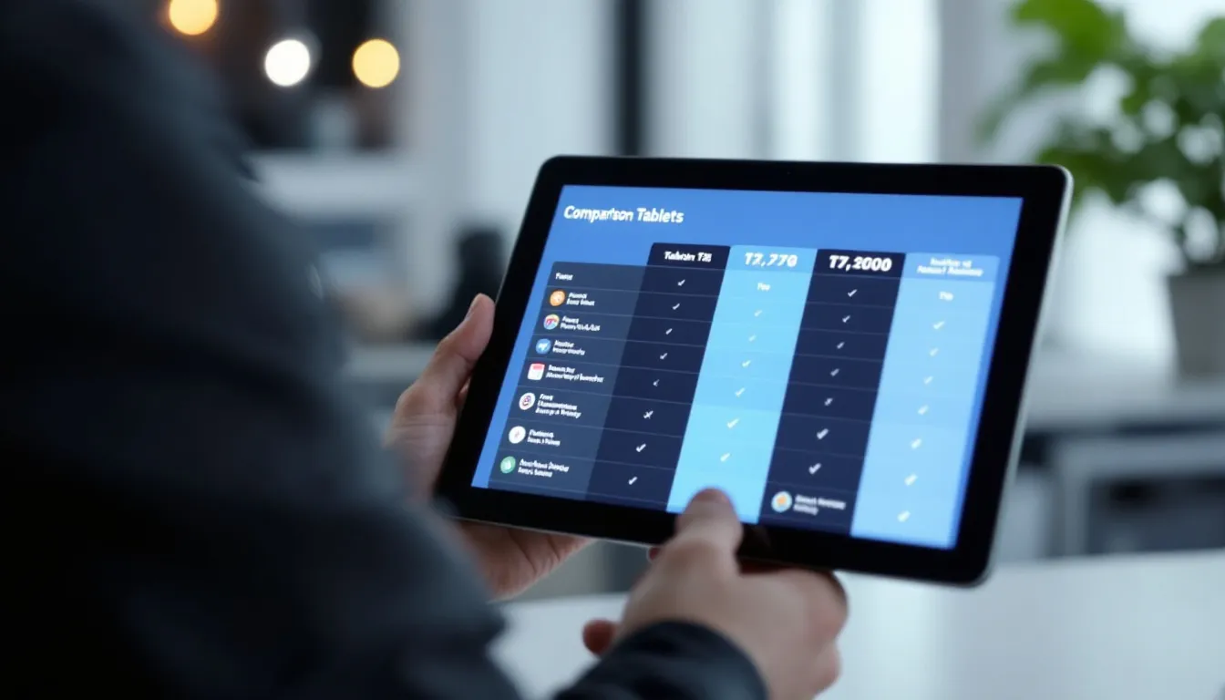 Günstige Tablets im Vergleich, ideal für preisbewusste Käufer.