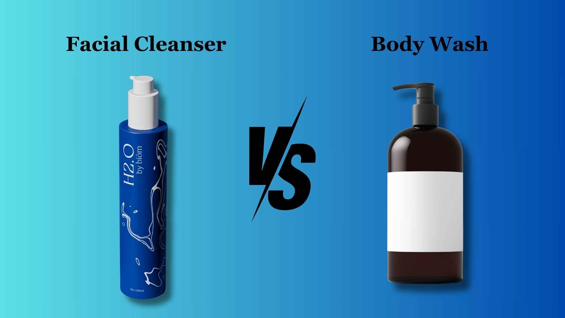 Can You Use Body Wash on Your Face? biöm