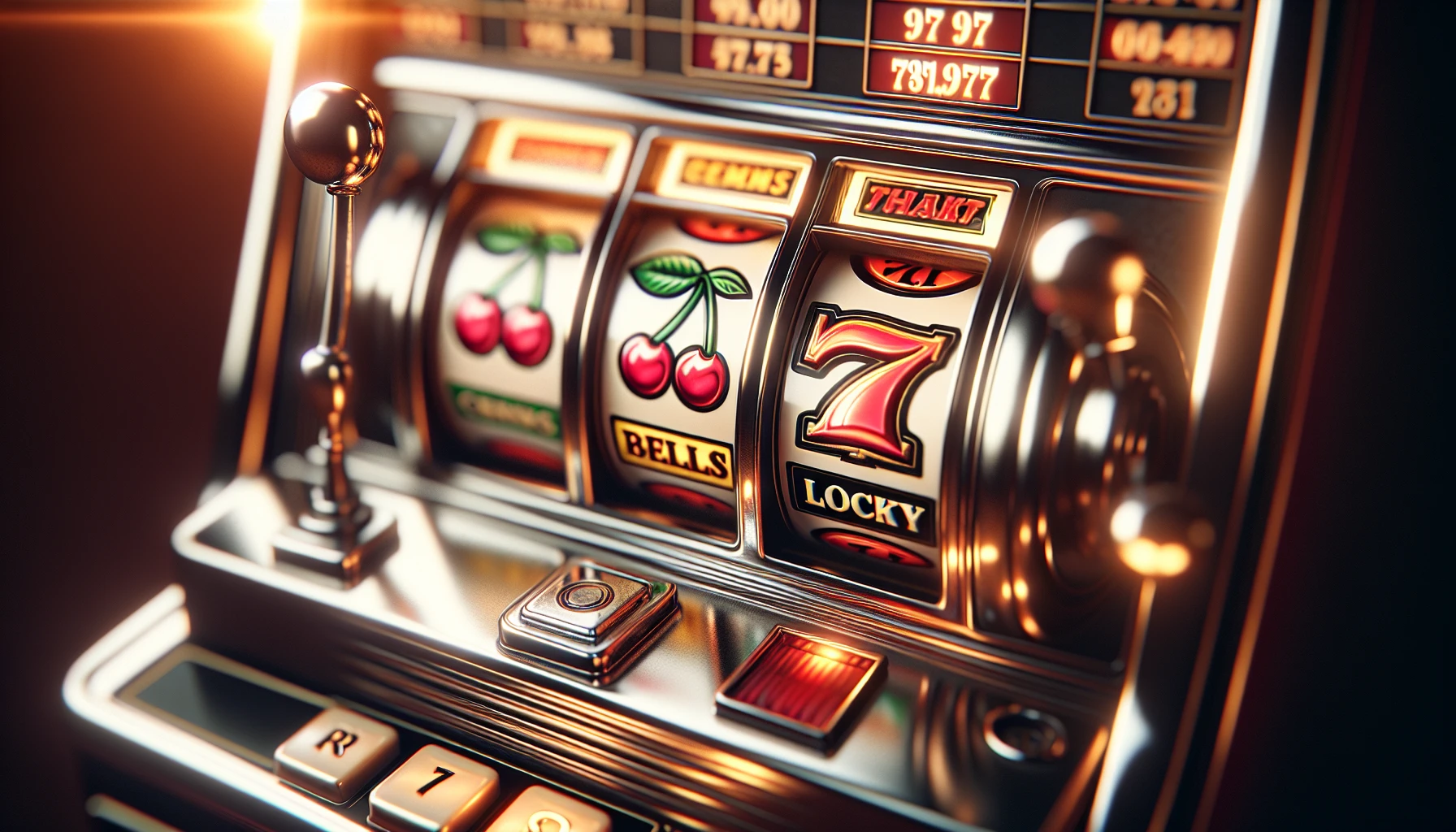 Nostalgic classic slot machine