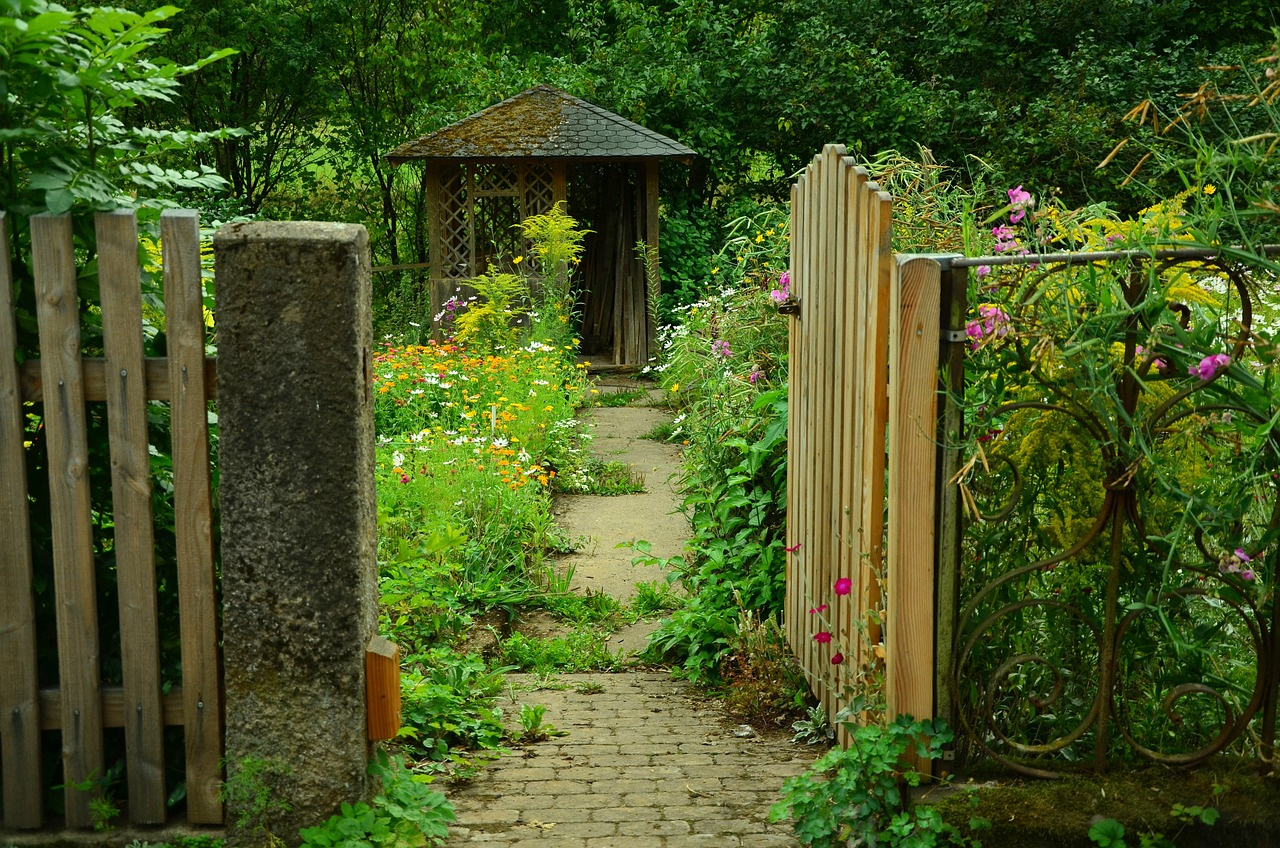 store lawn mowers, garden shed