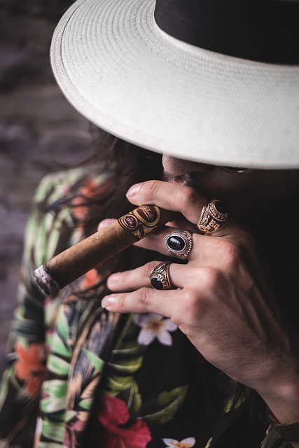 An image of a stylish cigar hat that exudes luxury and class