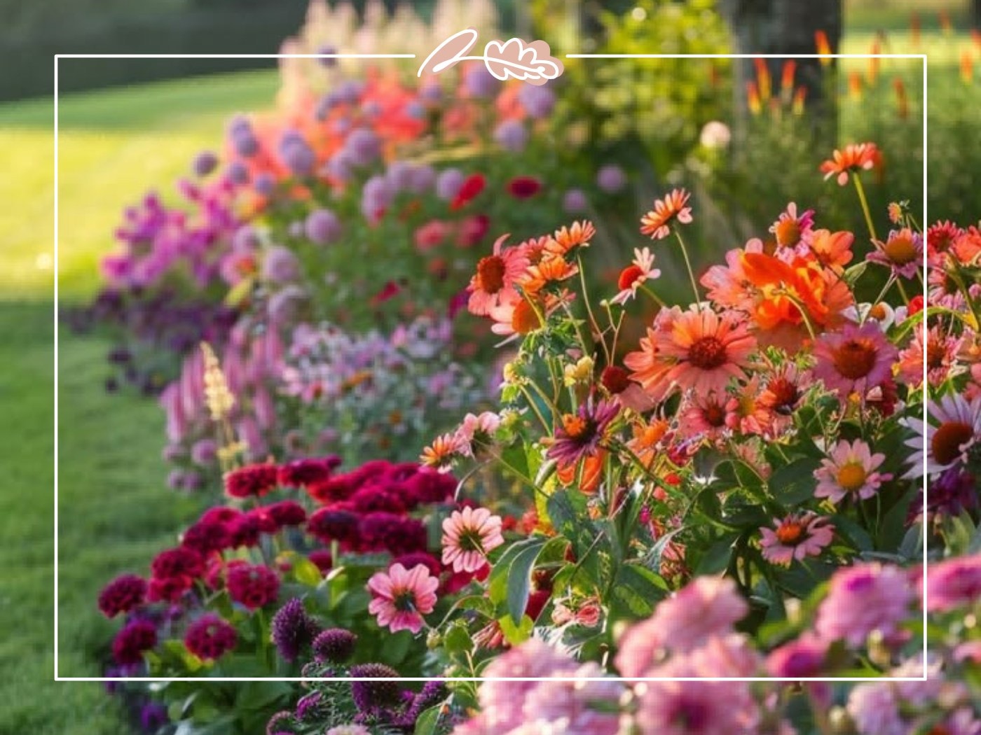 Meadow-style garden with echinacea and summer flowers – Top 50 Flower Species blog by Fabulous Flowers & Gifts.