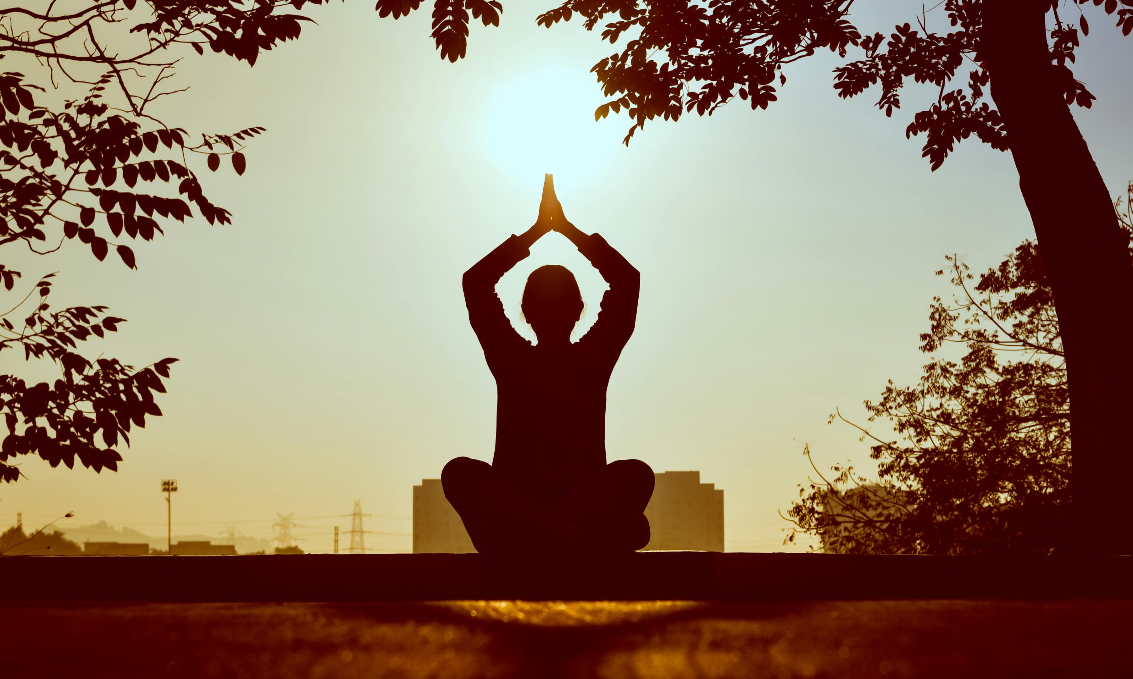 Photo de Prasanth Inturi. A woman doing a yoga posture