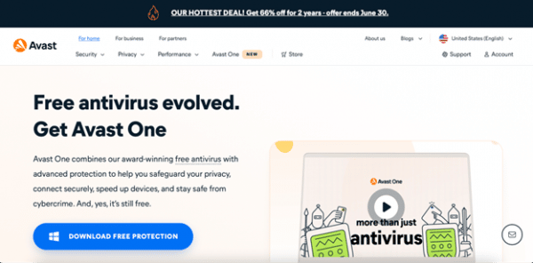 Avast One:واحد من أفضل برامج مكافحة الفيروسات للكمبيوتر المجانية يظهر على الساحة، فسارعوا للحصول عليه 