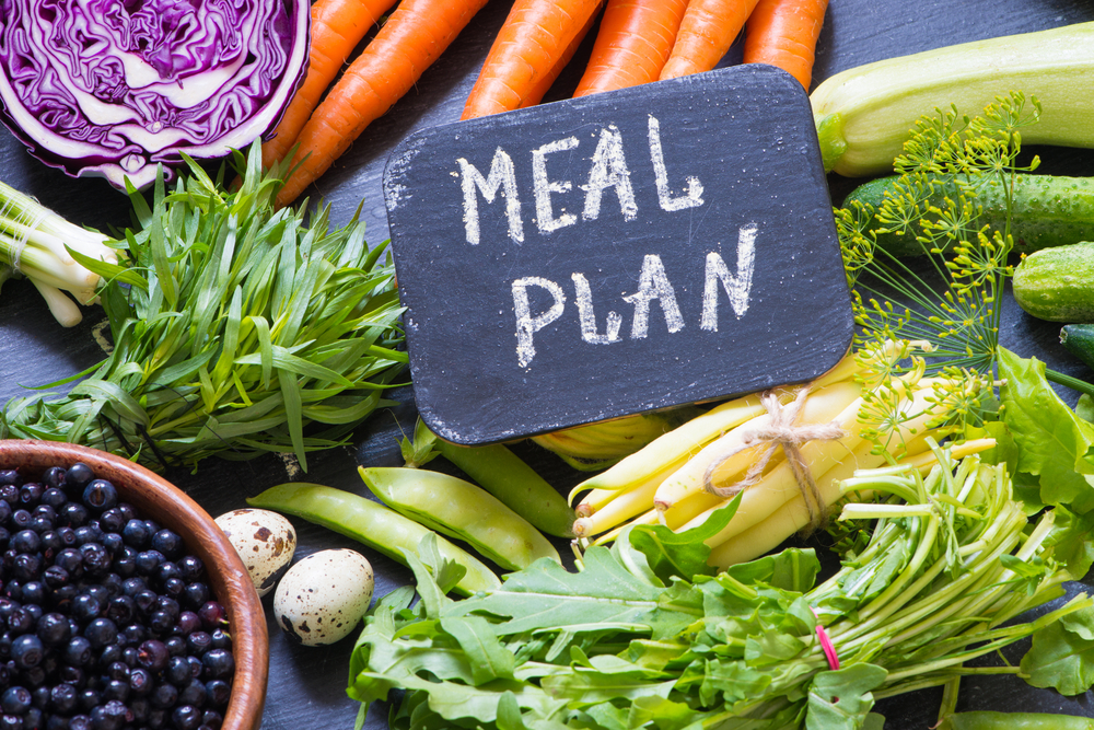 Lose weight by creating a meal plan with whole foods and quit junk food.