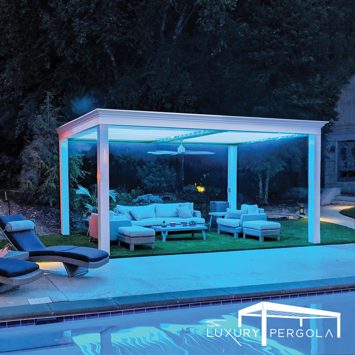 Luxury Pergola with High End Furniture